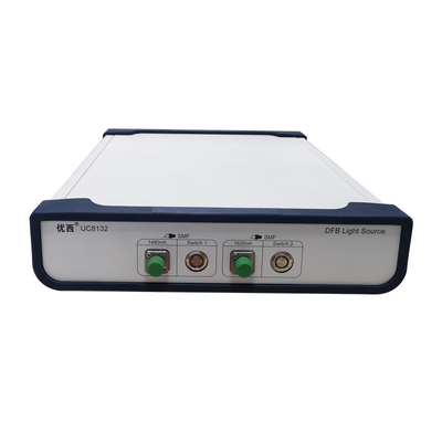 Компьютер источника света 1310nm 1550nm двойного канала DFB стабилизированный Connectable