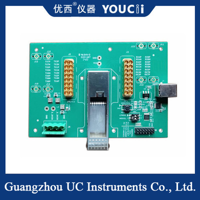 400G PAM4 Active Module Performance Evaluation Test Board в пакете QSFPDD
